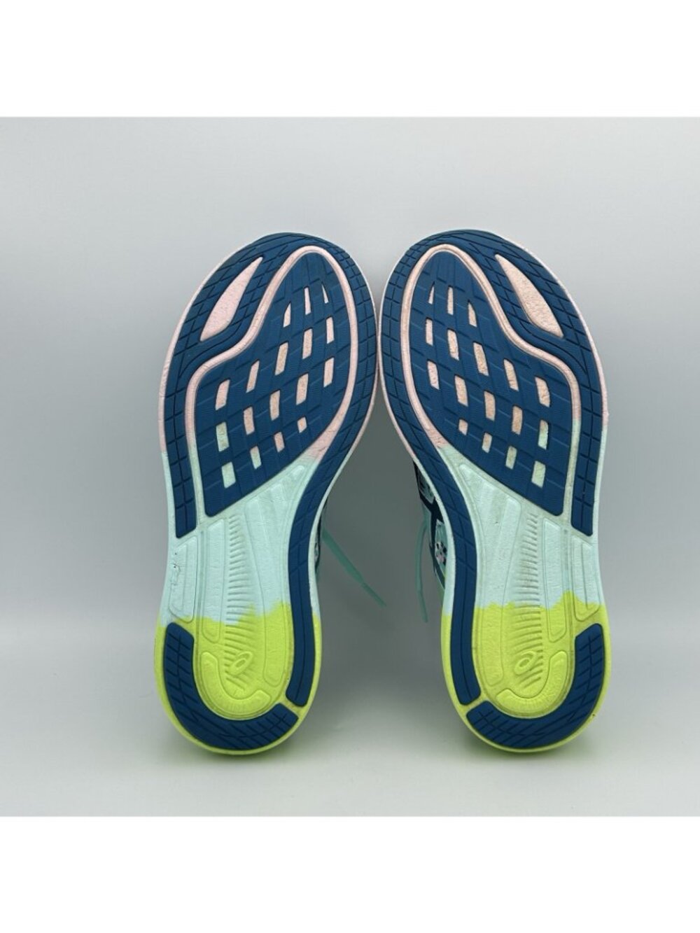 ASICS Noosa TRI 14 Running Sneakers Women's Size 9 Green Athletic Shoes 1012B208 - Picture 9 of 10